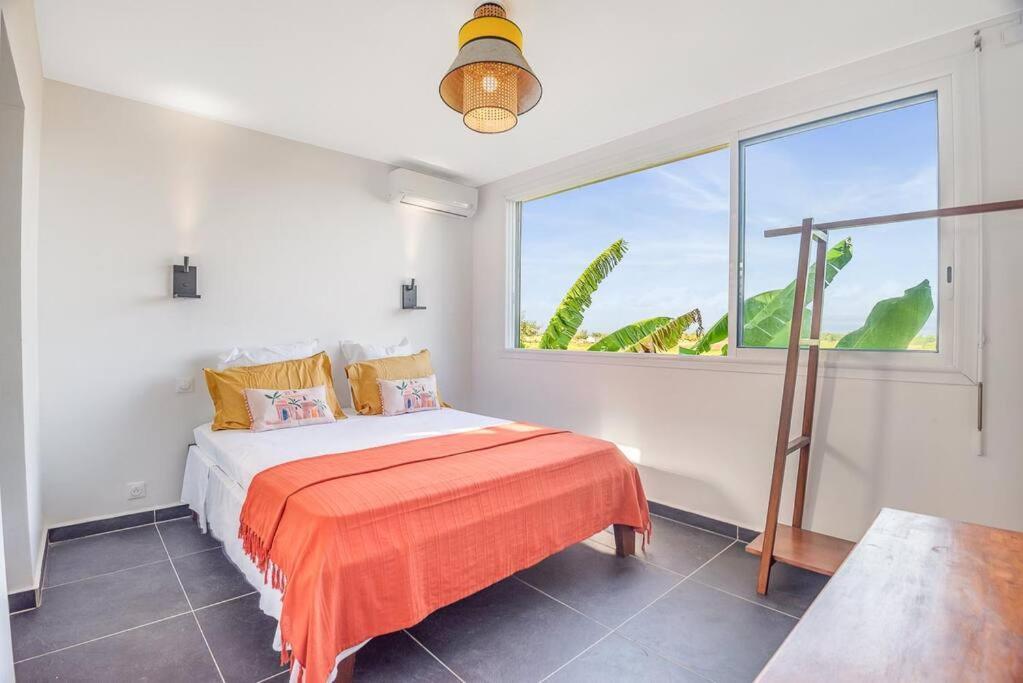 T3 Lumineux Avec Vue Exceptionnelle Et Piscine Oasis De Nature Et Serenite Petit-Canal Luaran gambar